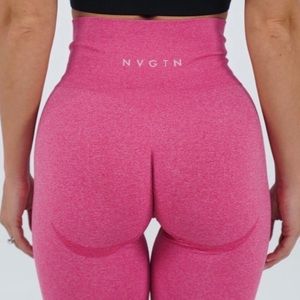 NVGTN size medium pink leggings